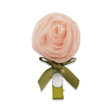 SILK ROSE HAIR CLIP