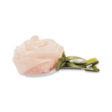 SILK ROSE HAIR CLIP