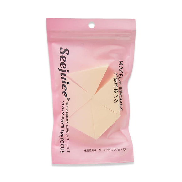 NO.308071 POWDER PUFF 5PCS TRIANGULAR