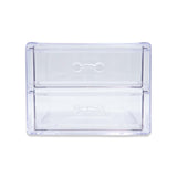 TWO LAYER DRAWER ACRYLIC BOX