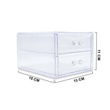 TWO LAYER DRAWER ACRYLIC BOX