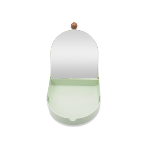 1014 FOLDABLE MIRROR STORAGE GREEN