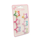 6PAIRS STAR HAIR CLIP