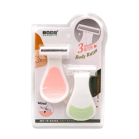 SD-1986 3BLADE BODY RAZOR 2PCS