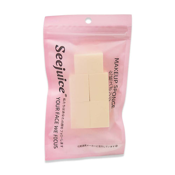 NO.308069 POWDER PUFF 5PCS SQUARE