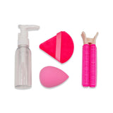 AGE-389 TOOLS SET (BLENDER/PUFF/SPRAY BOTTLE/CURLER GRIP)
