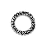 GK 2-1 RING HAIR TIE ASSRT BLK