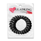GK 2-1 RING HAIR TIE ASSRT BLK