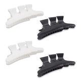 12PCS PROFESSIONAL HAIR SALON CLIP BLK/WHITE