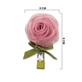 SILK ROSE HAIR CLIP