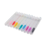 REUSABLE E/BROW BRUSH TUBE ASSRT COLOR
