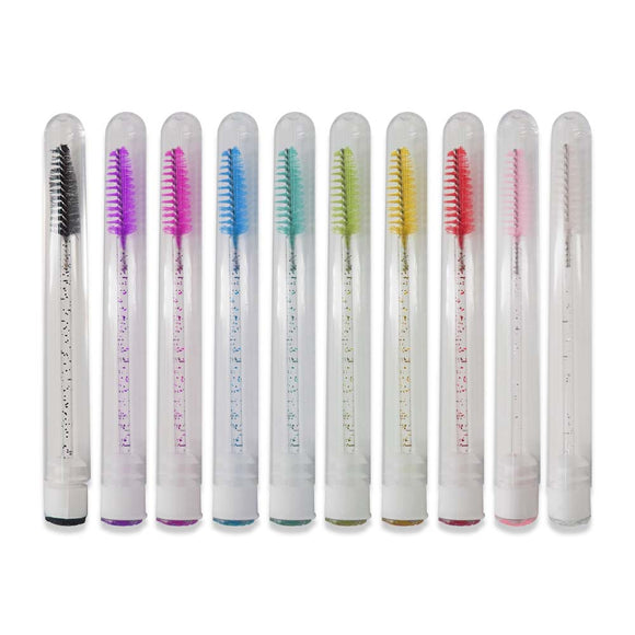 REUSABLE E/BROW BRUSH TUBE ASSRT COLOR