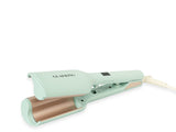 GLADKING 25mm Twins Mermaid Hair Waver Anti-Scald Hair Crimper