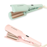 GLADKING 25mm Twins Mermaid Hair Waver Anti-Scald Hair Crimper