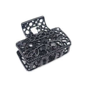SMALL HAIR CLAW CLUTCHER BLK DESIGN NEW
