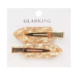 GK 2N1 SEAMLESS HAIR CLIP MARBLE