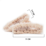FLUFFY STYLE HAIR CLAM LARGE
