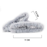 FLUFFY STYLE HAIR CLAM LARGE