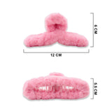 FLUFFY STYLE HAIR CLAM LARGE