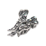 SMALL HAIR CLAW LONG RIBBON DESIGN NEW