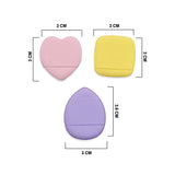 3PCS MAKEUP MINI CUSHION PUFF