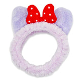 FLUFFY TURBAN POLKA DOTS RIBBON