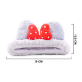 FLUFFY TURBAN POLKA DOTS RIBBON