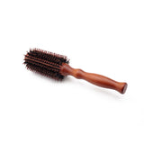 GLADKING Professional Hair Brush Round Head Wooden Handle