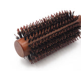 GLADKING Professional Hair Brush Round Head Wooden Handle