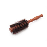 GLADKING Professional Hair Brush Round Head Wooden Handle