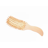 GLADKING Natural Wood Hair Brush Comb Detangling Scalp Massage Hair Comb / Cushion Hairbrush