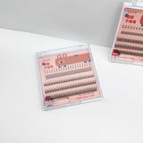 GLADKING FALSE EYE EXTENSION WITH GLUE - YP-555
