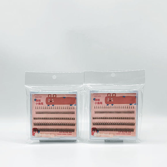 GLADKING FALSE EYE EXTENSION WITH GLUE - YP-555