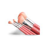 GLADKING Soft Brushes With Glittery Round Case 5 Pieces