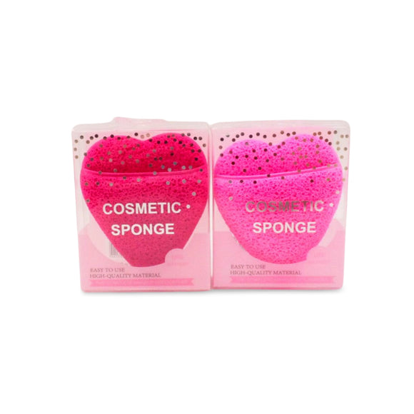 GLADKING Heart Face Wash Sponge Puff 1pc