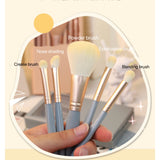 GLADKING Complete Function Makeup / Cosmetic Brushes Kit Perfect for On The Go With Case And Mirror