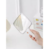 GLADKING LARGE CUTE PORTABLE SILVER HANDY MIRROR