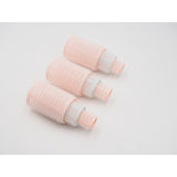 GLADKING 9PCS CREAMY 3 SIZE HAIR CURLER VELCRO ROLLERS