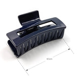 Colorful Rectangular Hair Claw Clips