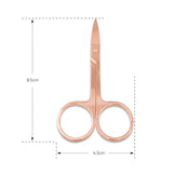 GK Eyelash Curved Scissor - Rosegold