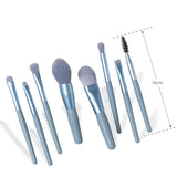 8pcs Lovely Makeup Brush Set with Pouch