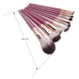 Mauve Blender Brush Set