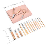 16 in 1 Multifunctional Nail Clippers Tools Set