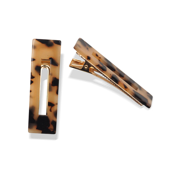 Mini Leopard Hair Clip