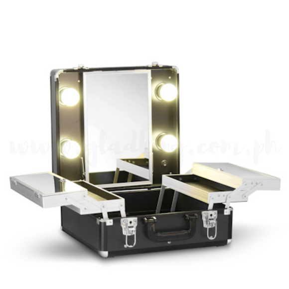Classic 4 Bulbs Layered Vanity Kit Black