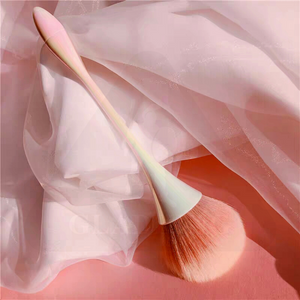 Pearl Handle Puffy Powder Brush