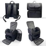 Nylon Makeup Backpack with Pouch