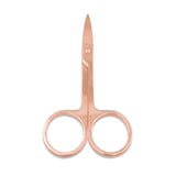 GK Eyelash Curved Scissor - Rosegold