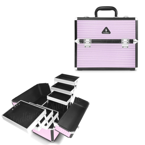 2651K- Metallic Stripe Pink