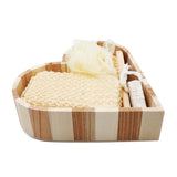 Heart Wooden Bath Tools - Set